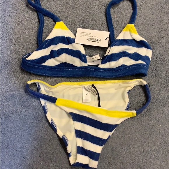 SOLID & STRIPED Other - Solid and striped bikini Bottoms only -Small